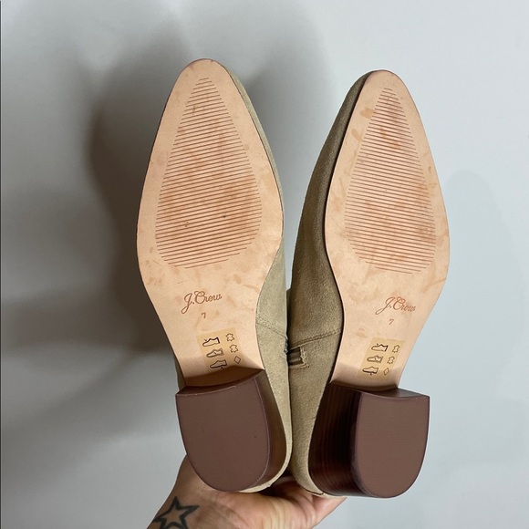 J. Crew | Women’s Suede Ankle Boots Size 7 NWOB - Picture 7 of 8